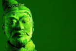 揭秘兵马俑中的绿脸兵马俑：历史秘密与文化象征